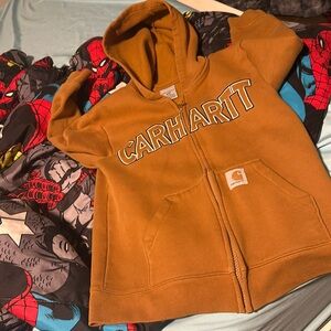 Carhartt kids size small zip up